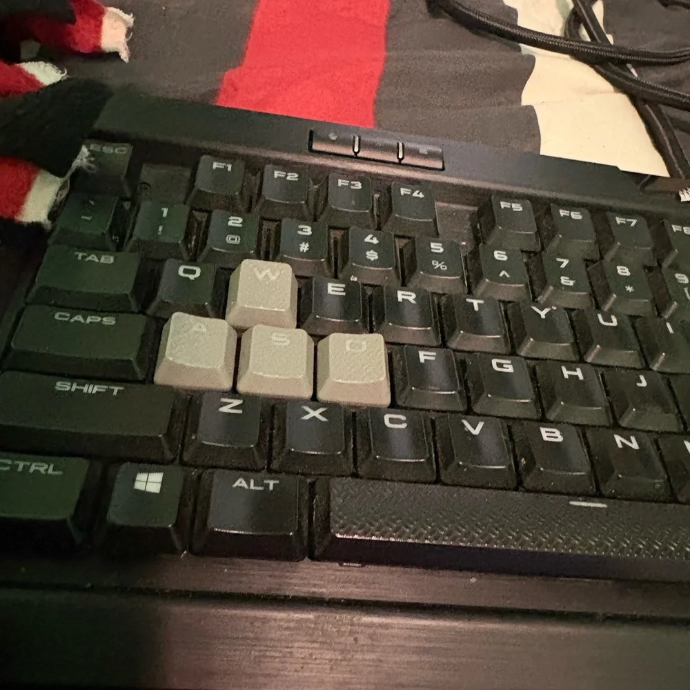 Corsair Black Wired Keyboard